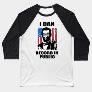 I can record in public Baseball T-Shirt